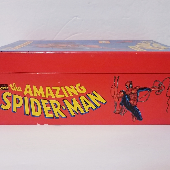 The Amazing Spider-Man 8x6 Chocolate Bar/ Cigar-Style Box Marvel Comics 2001 - Picture 5 of 7